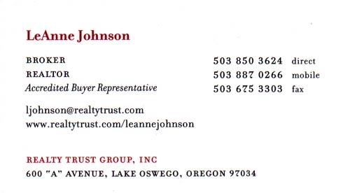 Realty Trust Group, Inc - LeAnne